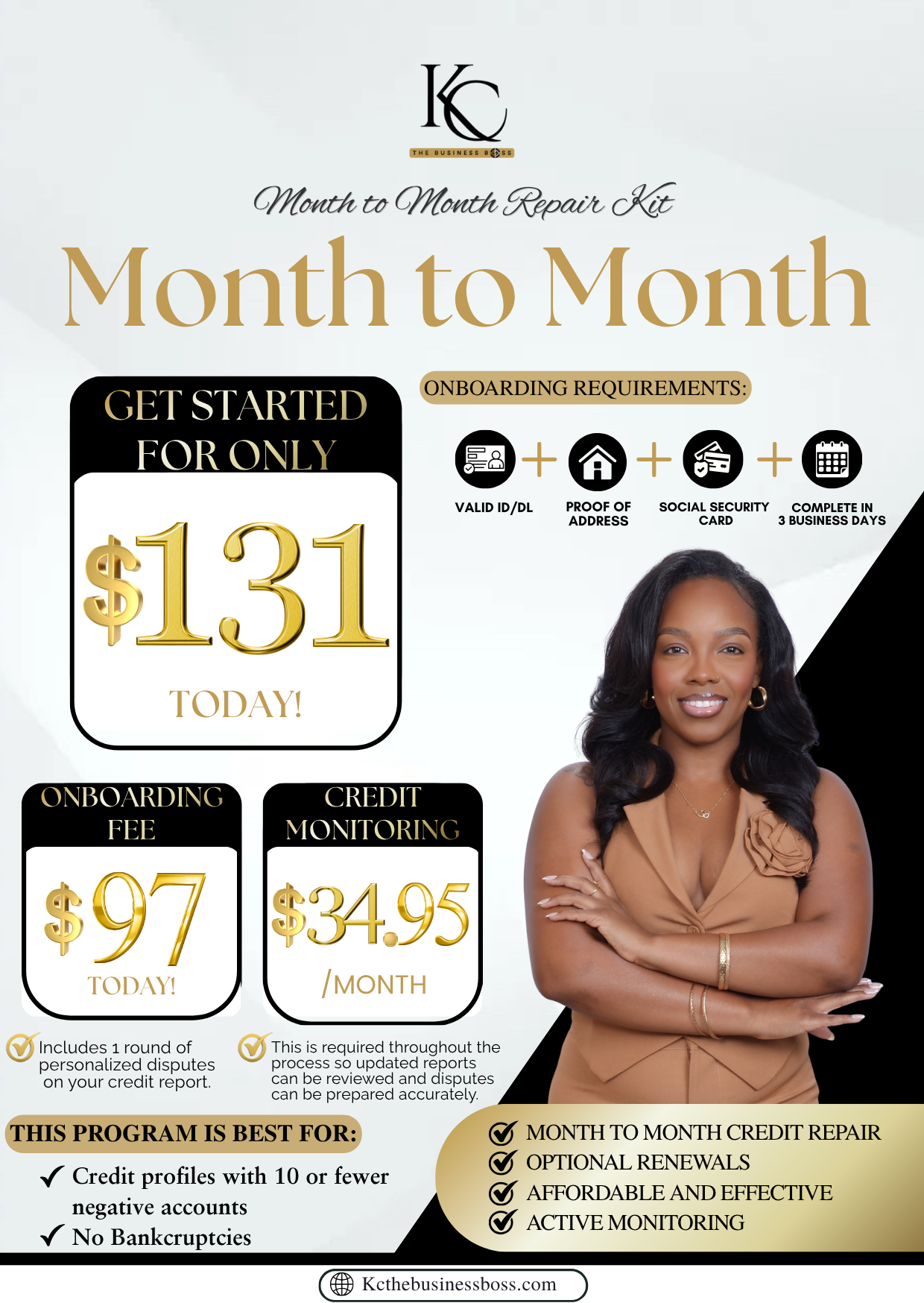 Month To Month Repair Kit