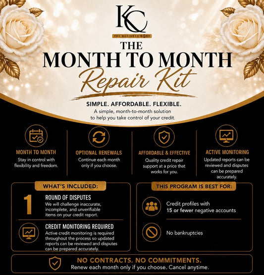 Month To Month Repair Kit